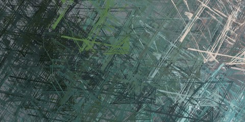 Crazy sketch random pattern. Creative chaos and variety. Modern art drawing painting. 2d illustration. Digital texture wallpaper. Artistic sketch draw backdrop material. 