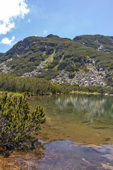 Landscape with The Stinky Lake (Smradlivoto Lake), Rila mountain, Bulgaria