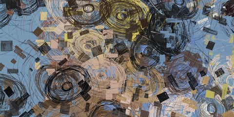 Artistic sketch. Creative art. 2d illustration. Texture backdrop painting.