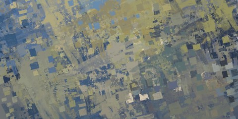 Handmade surreal abstract pattern. Modern artistic canvas. 2d illustration. Texture backdrop painting.