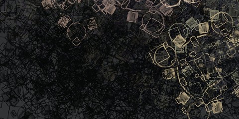 Art wallpaper. Digital canvas. 2d illustration. Texture backdrop painting.