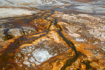 Black sands geyser basin