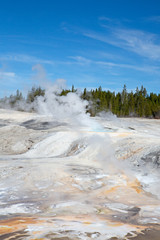 Norris geyser basin