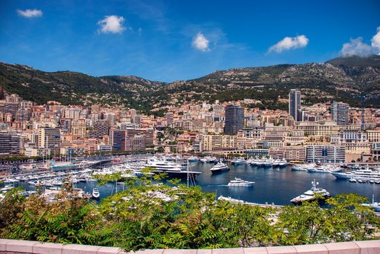 View of Hercules Port, Monte Carlo