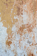 Old Weathered Brownish Damaged Concrete Wall Texture