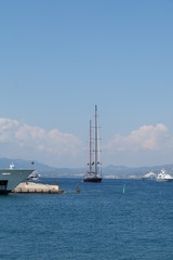 Fototapeta premium yacht in sea