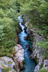 Velika Korita Soce, Great Soca Gorge, Slovenia