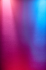 Intersecting multicolored rays of light