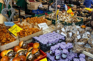 Viktualienmarkt in Munich,  Germany, 2015