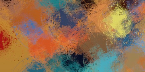 Modern art. Artistic brush. Oil painting. 2d illustration. Texture backdrop.