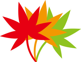 もみじイラスト