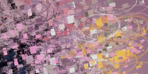 Canvas painting. Colorful background texture. 2d illustration. Texture backdrop.