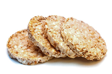 Dietary loaves isolated on white