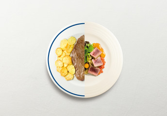 Bistecs con patatas