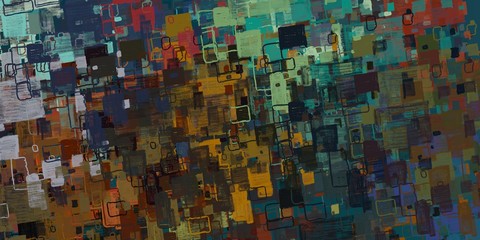 Decorative oil painting. Vibrant dynamic art. 2d illustration. Texture backdrop.