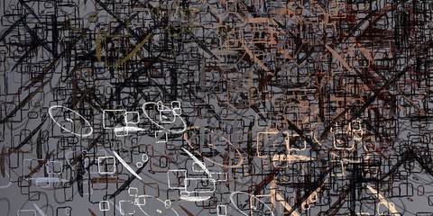 Poster oil painting element. 2d illustration. Texture backdrop.