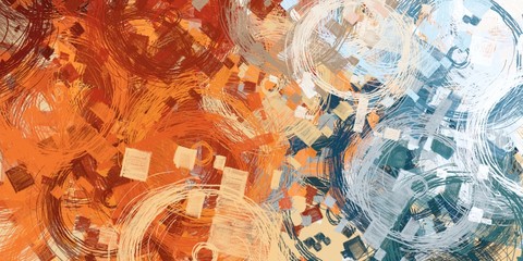 Modern art. Artistic brush. Oil painting. 2d illustration. Texture backdrop.