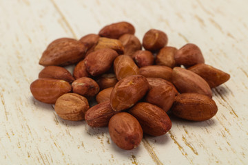 Raw peanut heap - for roast