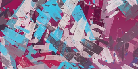 Naklejka premium Canvas painting. Colorful background texture. 2d illustration. Texture backdrop.
