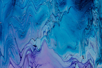 Abstract background of acrylic paint