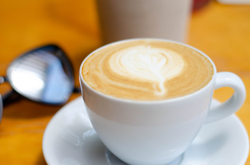 cup of coffee capuchino