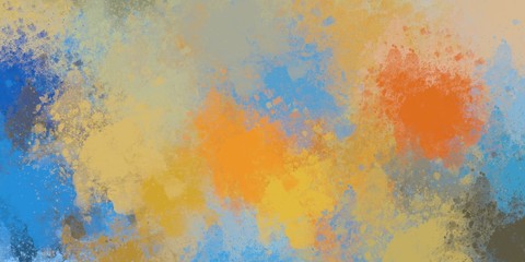 Handmade surreal abstract pattern. Modern artistic canvas. 2d illustration. Texture backdrop painting.