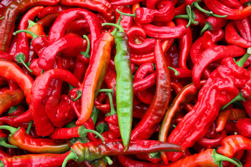 red hot chili peppers as background