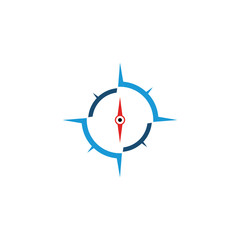 Compass Logo Template vector icon illustration design