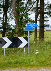 Ulster Way, Causeway Coast Way signs