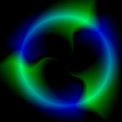 Digital Art, abstract 3D objects with soft lighting, Germany