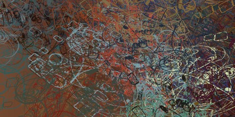 Canvas painting. Colorful background texture. 2d illustration. Texture backdrop.