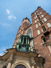 Basilica of Saint Mary in Krakow, Poland.