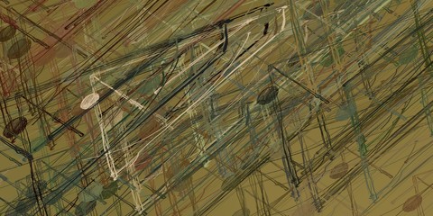 Handmade surreal abstract pattern. Modern artistic canvas. 2d illustration. Texture backdrop painting.