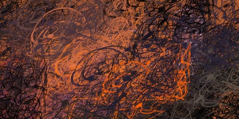 Handmade surreal abstract pattern. Modern artistic canvas. 2d illustration. Texture backdrop painting.