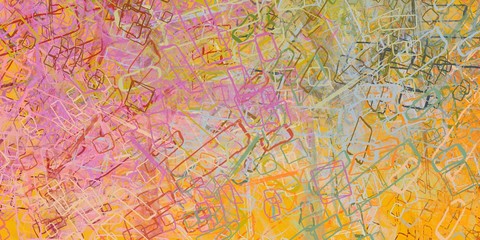 Handmade surreal abstract pattern. Modern artistic canvas. 2d illustration. Texture backdrop painting.