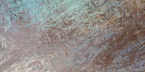 Handmade surreal abstract pattern. Modern artistic canvas. 2d illustration. Texture backdrop painting.