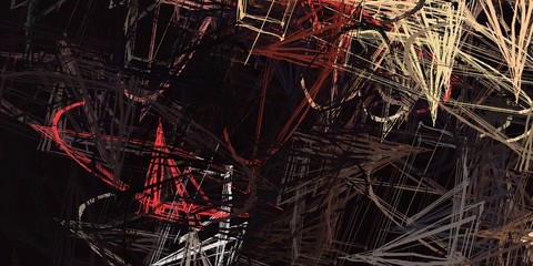 Handmade surreal abstract pattern. Modern artistic canvas. 2d illustration. Texture backdrop painting.