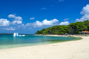Beach in Croatia, Istria Peninsula