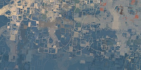 Modern art. Artistic brush. Oil painting. 2d illustration. Texture backdrop.