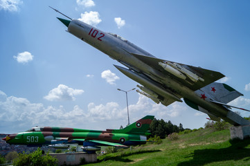 military jet fighter