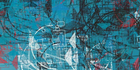 Illustration painted. Rough sketch surface. 2d illustration. Texture backdrop painting.