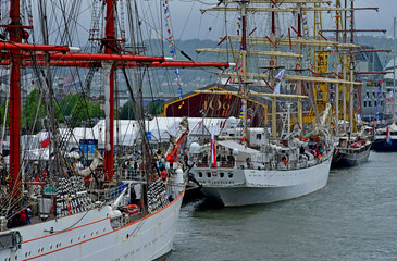 Rouen, France - june 10 2019 : the Armada de Rouen