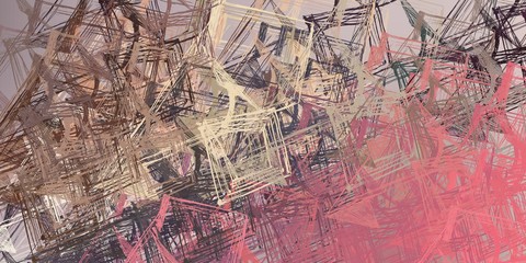 Fototapeta premium Art wallpaper. Digital canvas. 2d illustration. Texture backdrop painting.