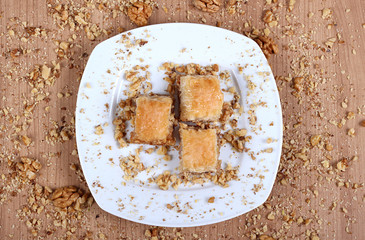 best turkish baklava cevizli Together with pistachios