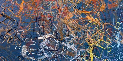 Artistic sketch. Creative art. 2d illustration. Texture backdrop painting.