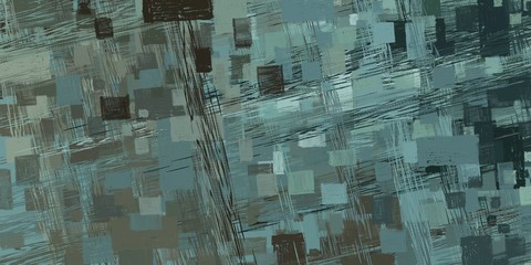 Handmade surreal abstract pattern. Modern artistic canvas. 2d illustration. Texture backdrop painting.