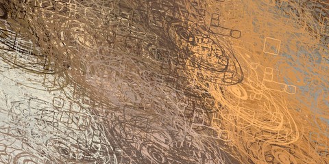 Handmade surreal abstract pattern. Modern artistic canvas. 2d illustration. Texture backdrop painting.