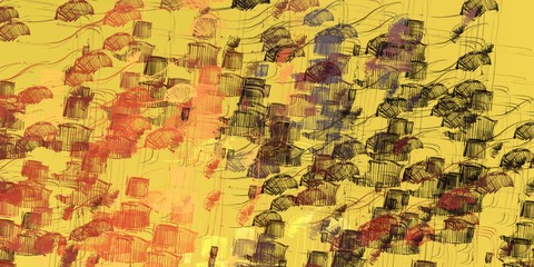 Fototapeta premium Art wallpaper. Digital canvas. 2d illustration. Texture backdrop painting.