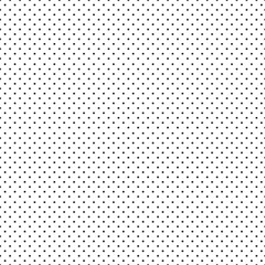 Black polka dot seamless pattern. Vector illustration