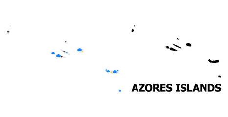 Climate Pattern Map of Azores Islands